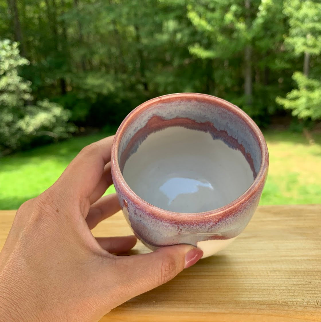 THUMBPRINT CUP - PERIWINKLE