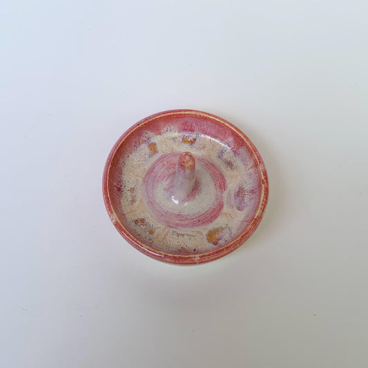 RING DISH - PINK FLUX