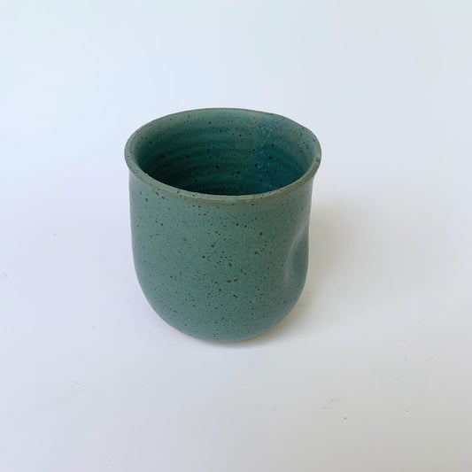 THUMBPRINT CUP - SPECKLED JUNIPER (MATTE)