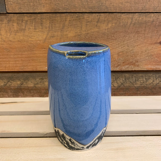MOUNTAIN TRAVEL TUMBLER - DENIM 1 (larger)