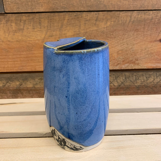 MOUNTAIN TRAVEL TUMBLER - DENIM 1 (larger)