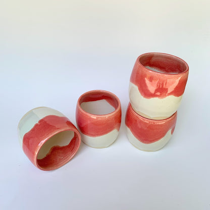 THUMBPRINT CUP - HOT PINK