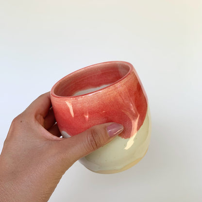 THUMBPRINT CUP - HOT PINK