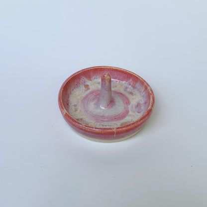 RING DISH - PINK FLUX