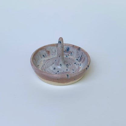 RING DISH - PURPLE/BLUE FLUX