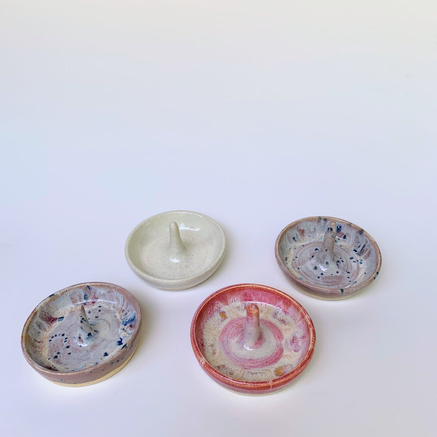 RING DISH - PURPLE/BLUE FLUX