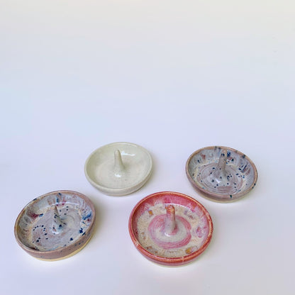 RING DISH - PURPLE/BLUE FLUX