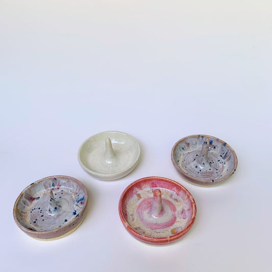 RING DISH - PURPLE/BLUE FLUX