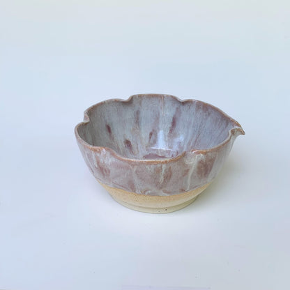 FLOWER CHAWAN (MATCHA BOWL) - PURPLE FLUX