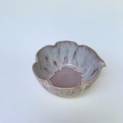 FLOWER CHAWAN (MATCHA BOWL) - PURPLE FLUX