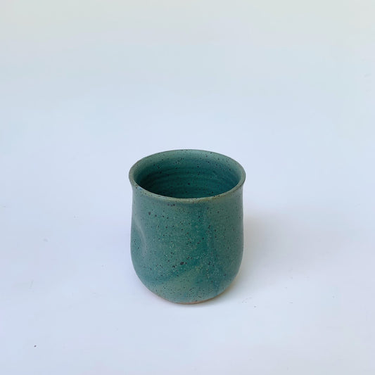 THUMBPRINT CUP - SPECKLED JUNIPER (MATTE)