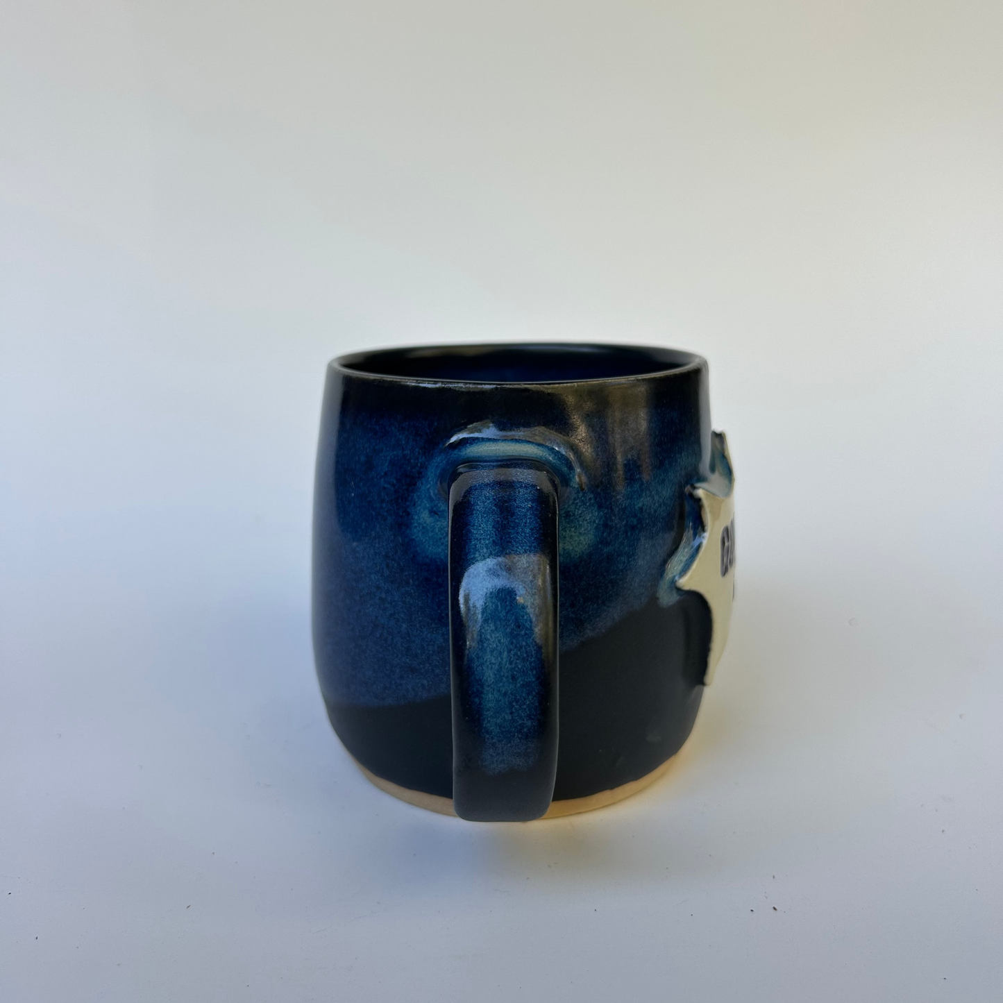 GODDAMNIT DONUT MUG (BLUE)