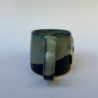 GODDAMNIT DONUT MUG (GREEN)