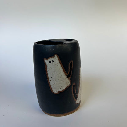 TRAVEL TUMBLER - SPOOKY CAT GHOSTS