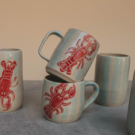 TUMBLER - BLUE STRIPES